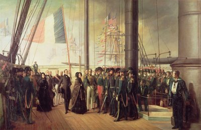 Queen Victoria I, Received Aboard the Steamer 